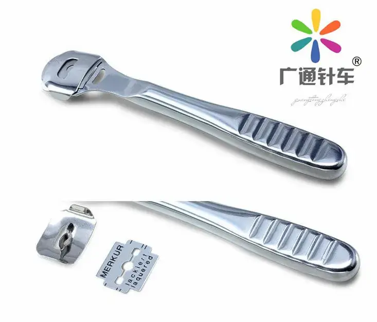 Stainless Steel Leather Thinning Knife Shovel with Replaceable Blade - Image 2