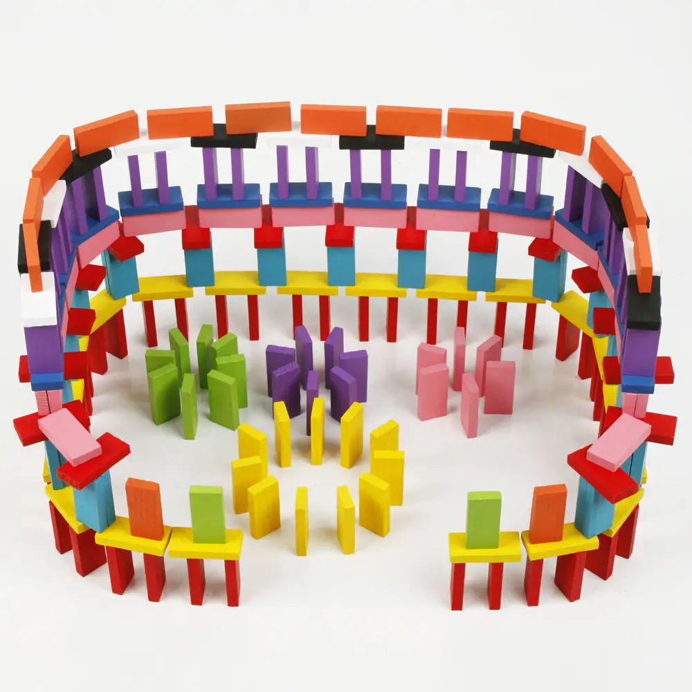 Colorful Wooden Building Blocks for Kids Early Education - Image 5
