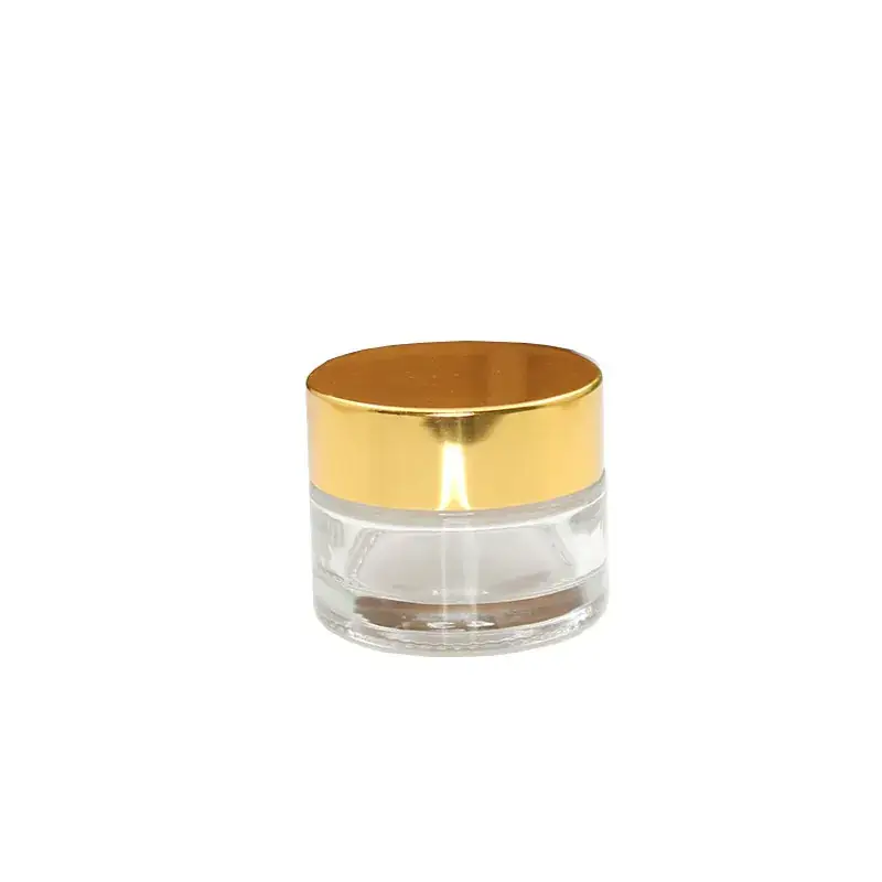 15g Transparent Glass Cosmetic Face Cream Bottle - Image 5