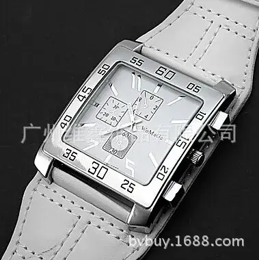 Retro Square Watch for Women Men Quartz Alloy Large Dial — feature 11