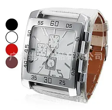 Retro Square Watch for Women Men Quartz Alloy Large Dial — feature 4