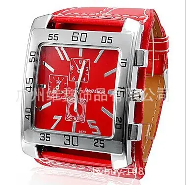 Retro Square Watch for Women Men Quartz Alloy Large Dial — feature 8