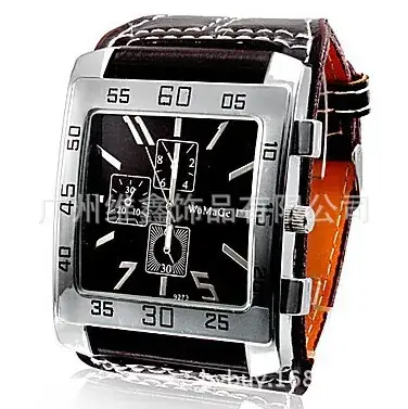 Retro Square Watch for Women Men Quartz Alloy Large Dial — feature 9