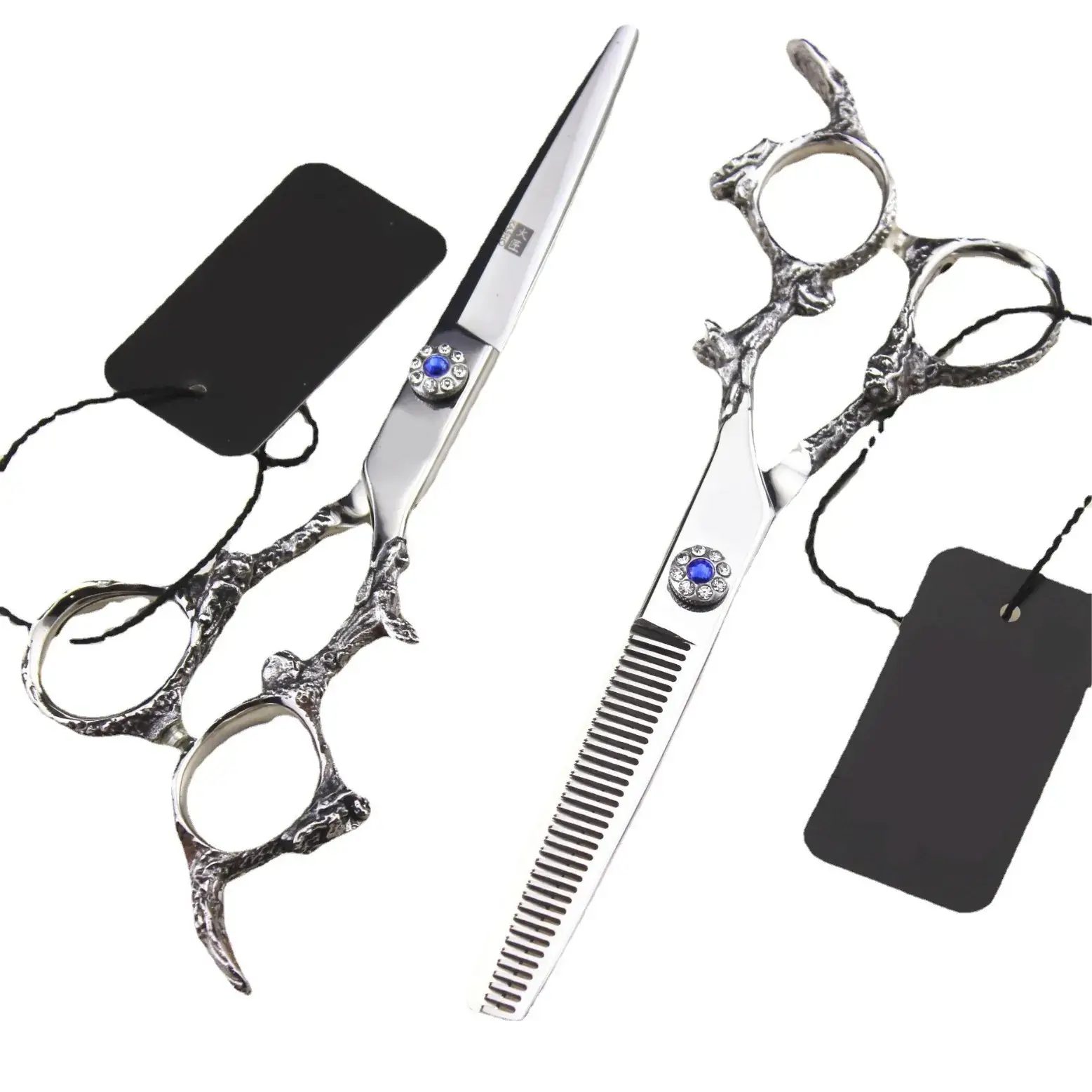 6.0inch Dragon Handle Hair Scissors Set