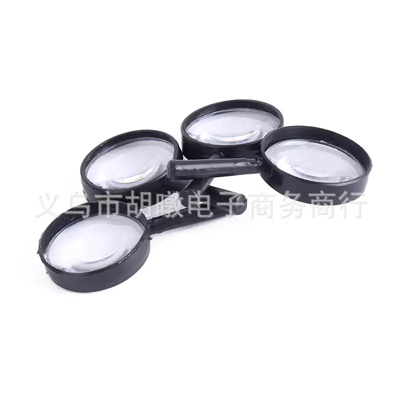 Mini Plastic Magnifying Glass 2.5x5cm Handheld - Image 7
