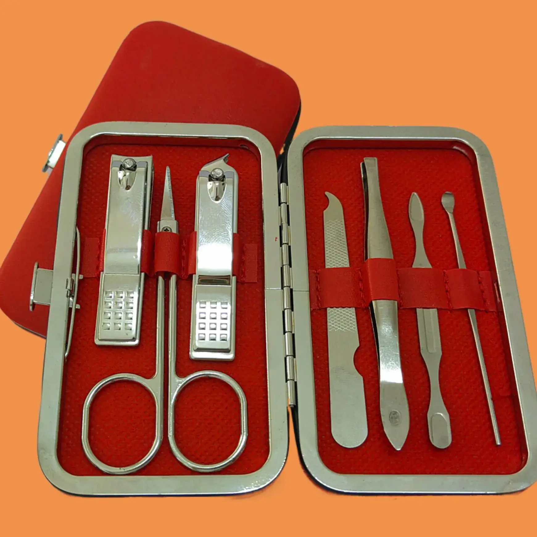 7-Piece Stainless Steel Nail Art & Care Set - Image 31