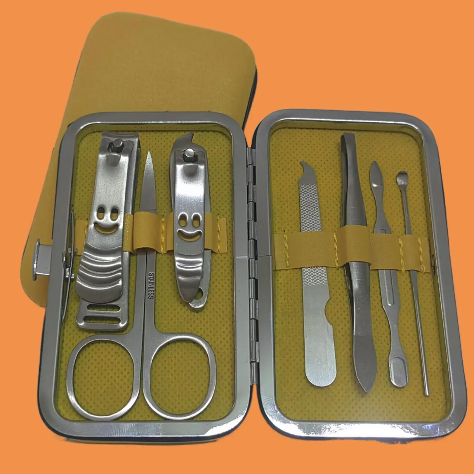 7-Piece Stainless Steel Nail Art & Care Set - Image 34