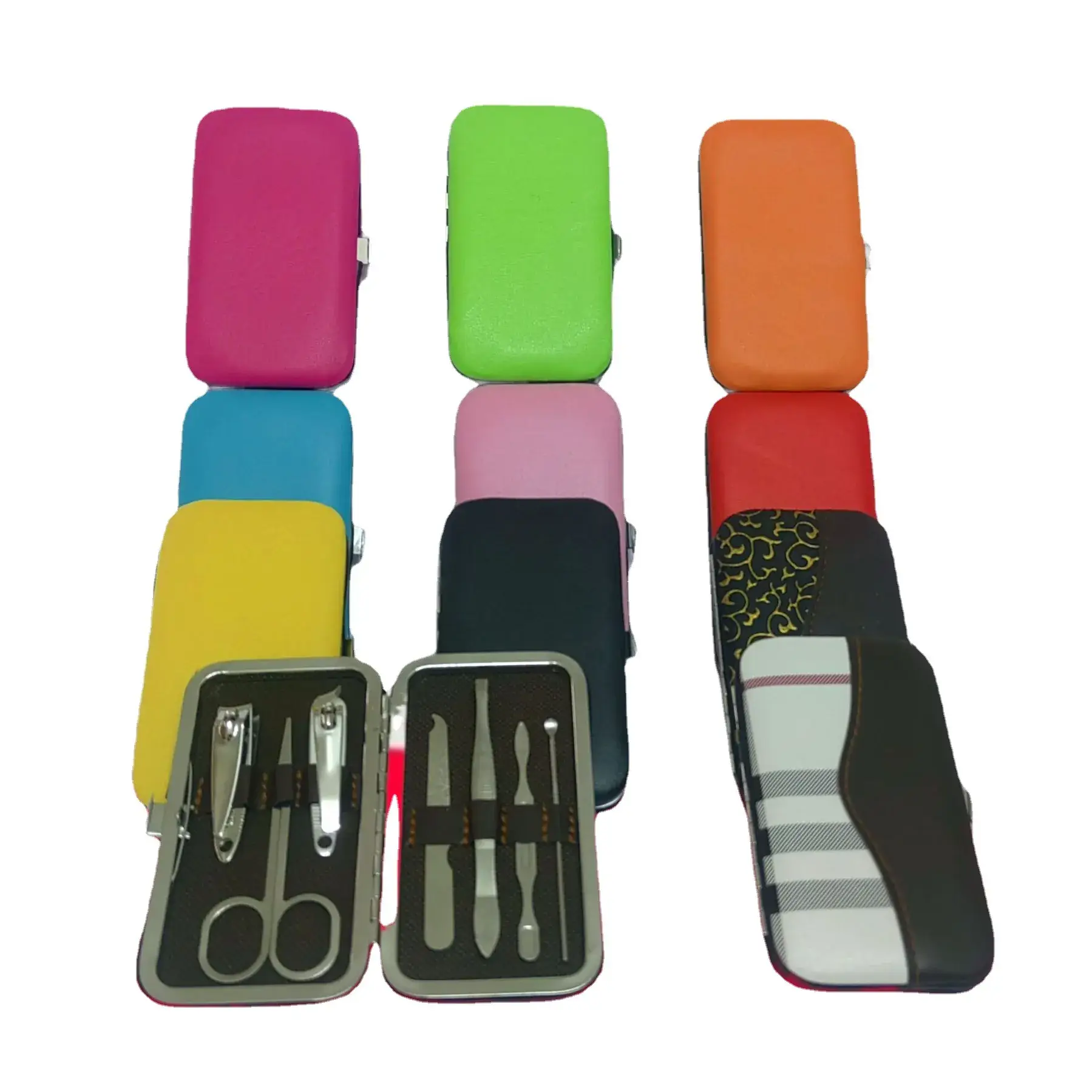 7-Piece Stainless Steel Nail Art & Care Set - Image 42