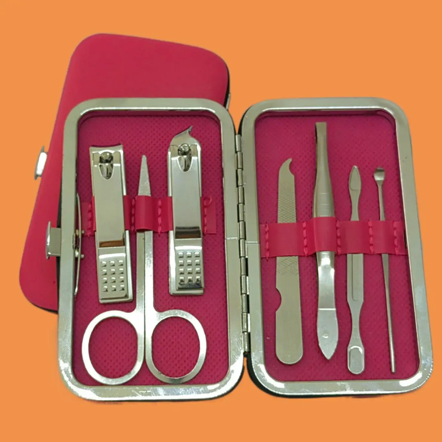 7-Piece Stainless Steel Nail Art & Care Set - Image 11
