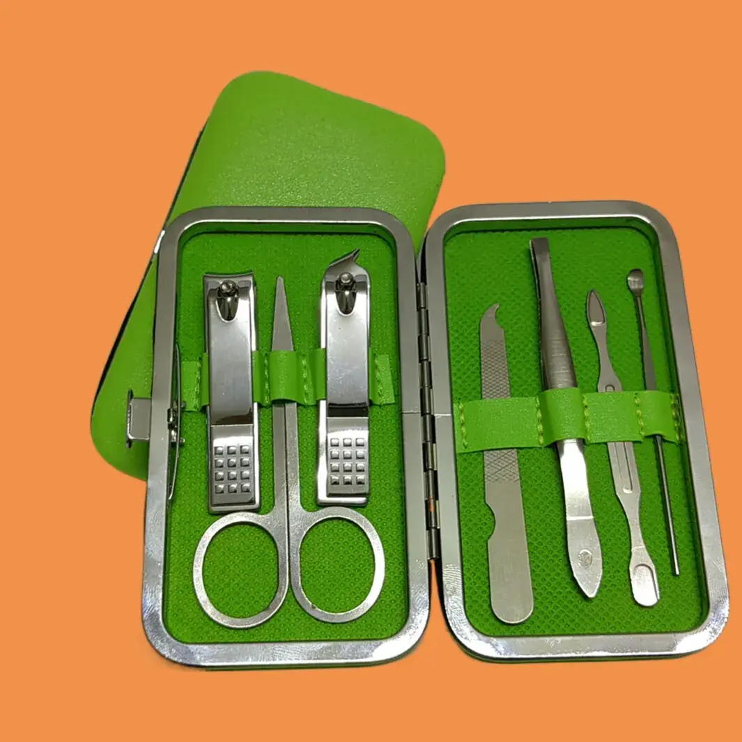 7-Piece Stainless Steel Nail Art & Care Set - Image 12