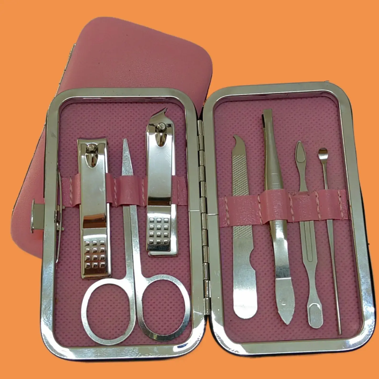 7-Piece Stainless Steel Nail Art & Care Set - Image 13