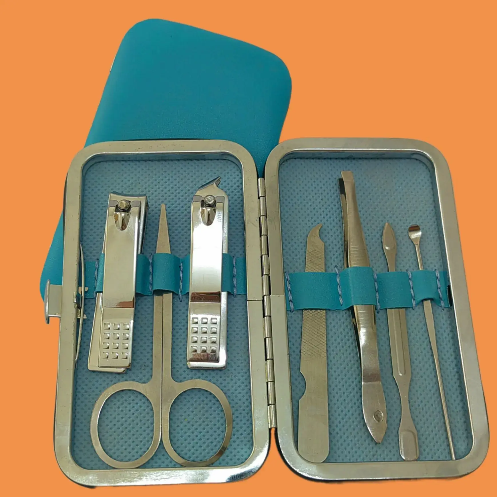 7-Piece Stainless Steel Nail Art & Care Set - Image 16