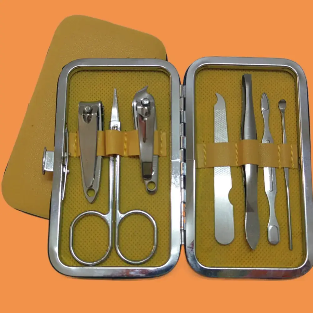 7-Piece Stainless Steel Nail Art & Care Set - Image 19