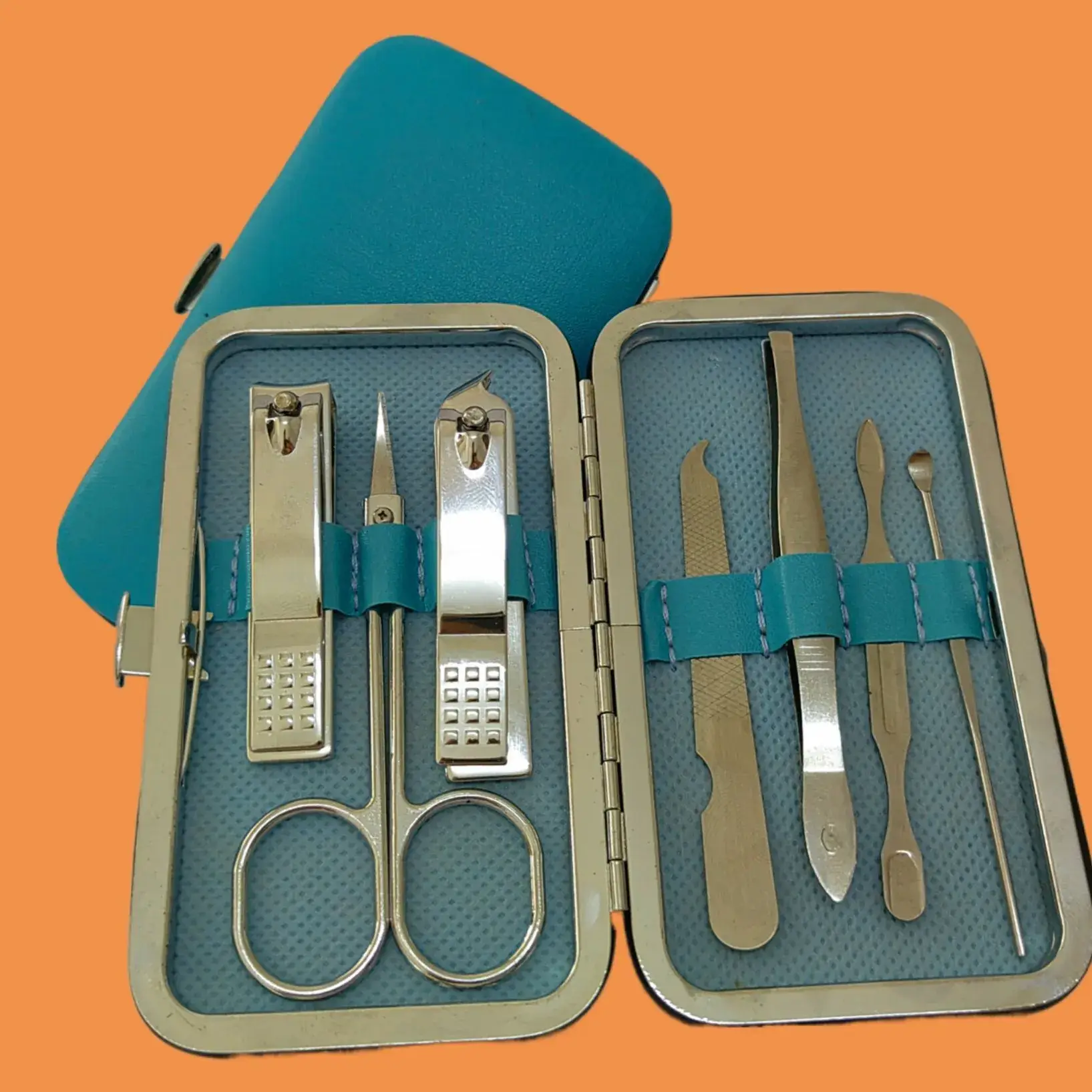 7-Piece Stainless Steel Nail Art & Care Set - Image 28