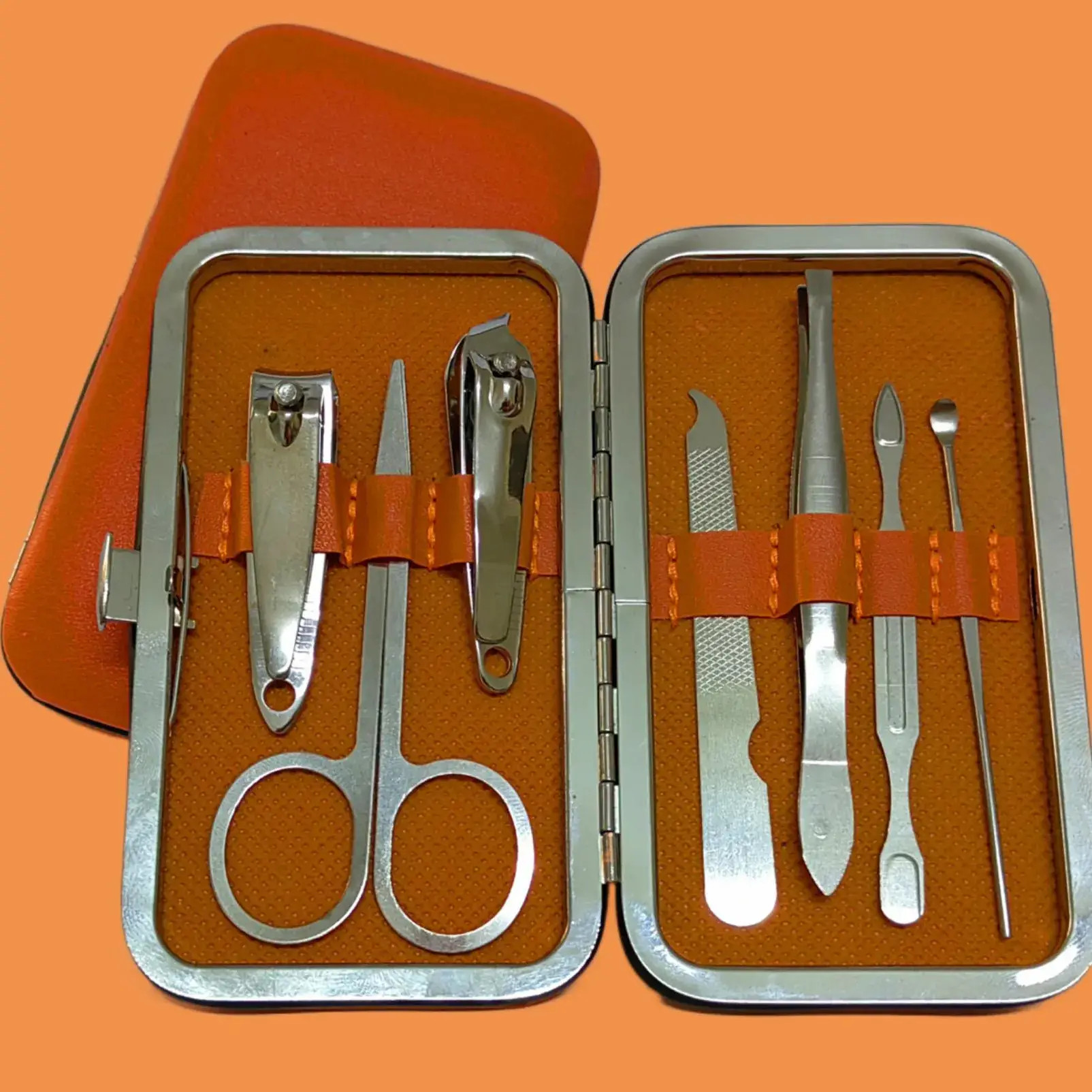 7-Piece Stainless Steel Nail Art & Care Set - Image 3