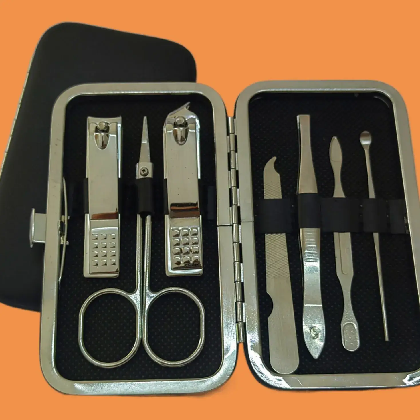 7-Piece Stainless Steel Nail Art & Care Set - Image 30