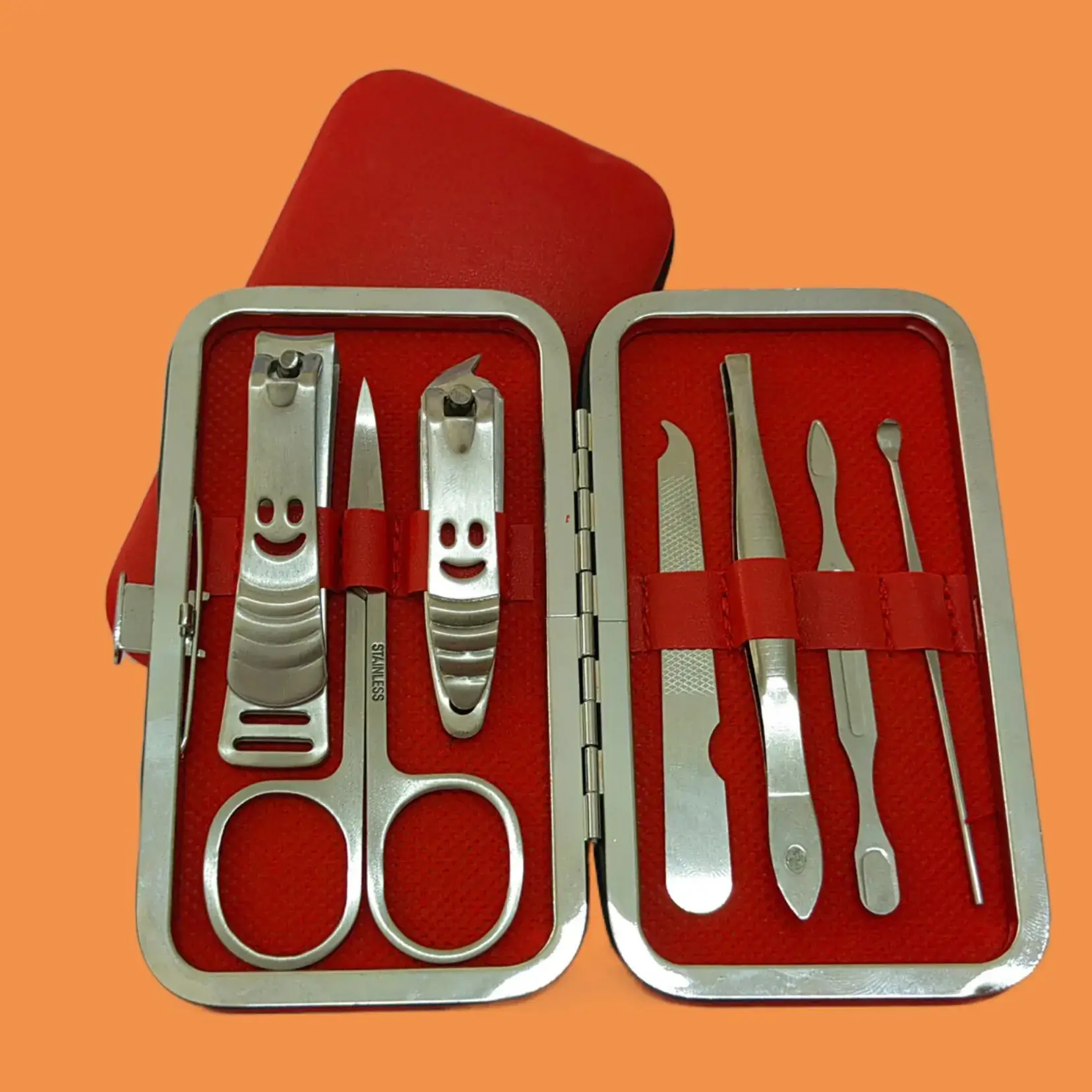 7-Piece Stainless Steel Nail Art & Care Set - Image 33