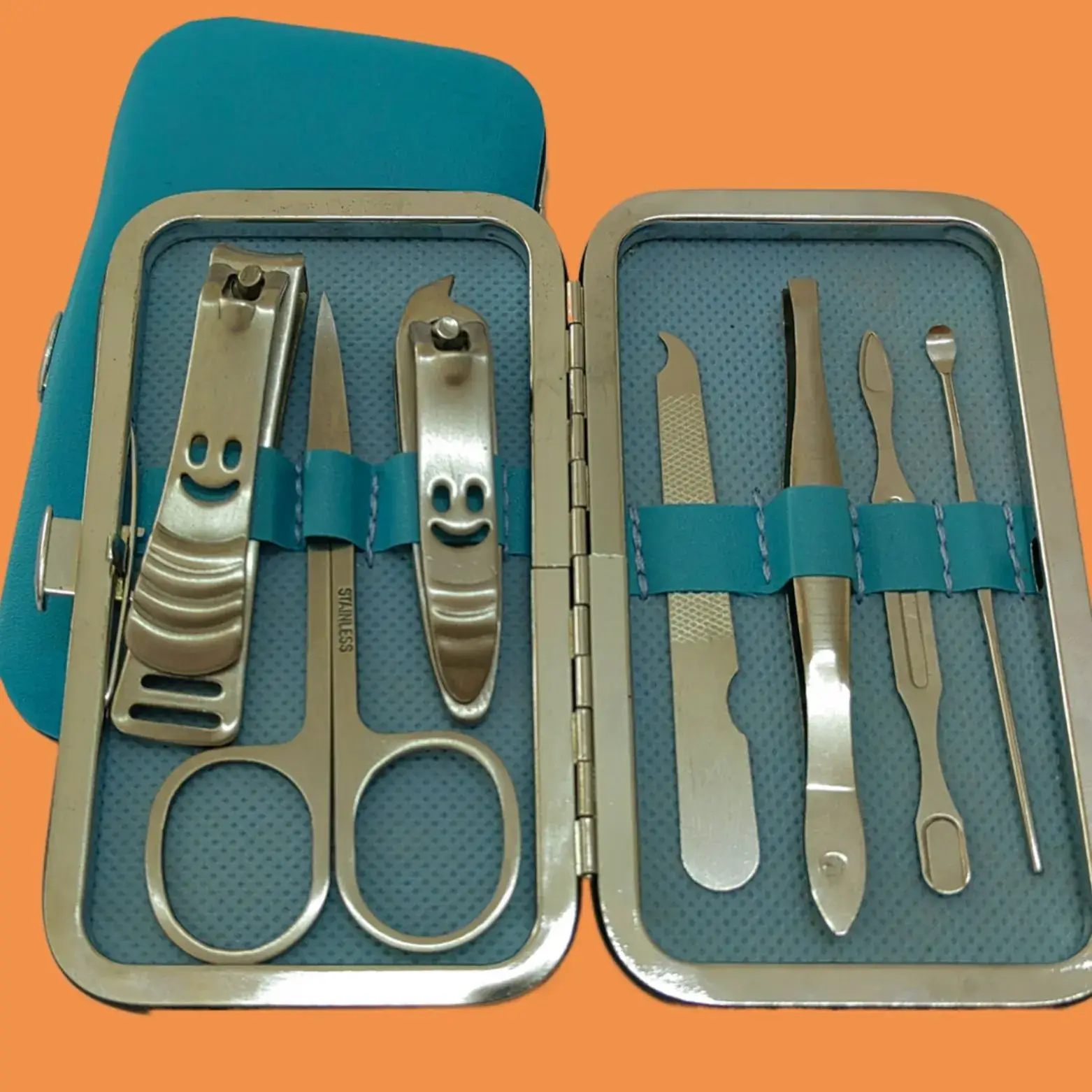 7-Piece Stainless Steel Nail Art & Care Set - Image 37