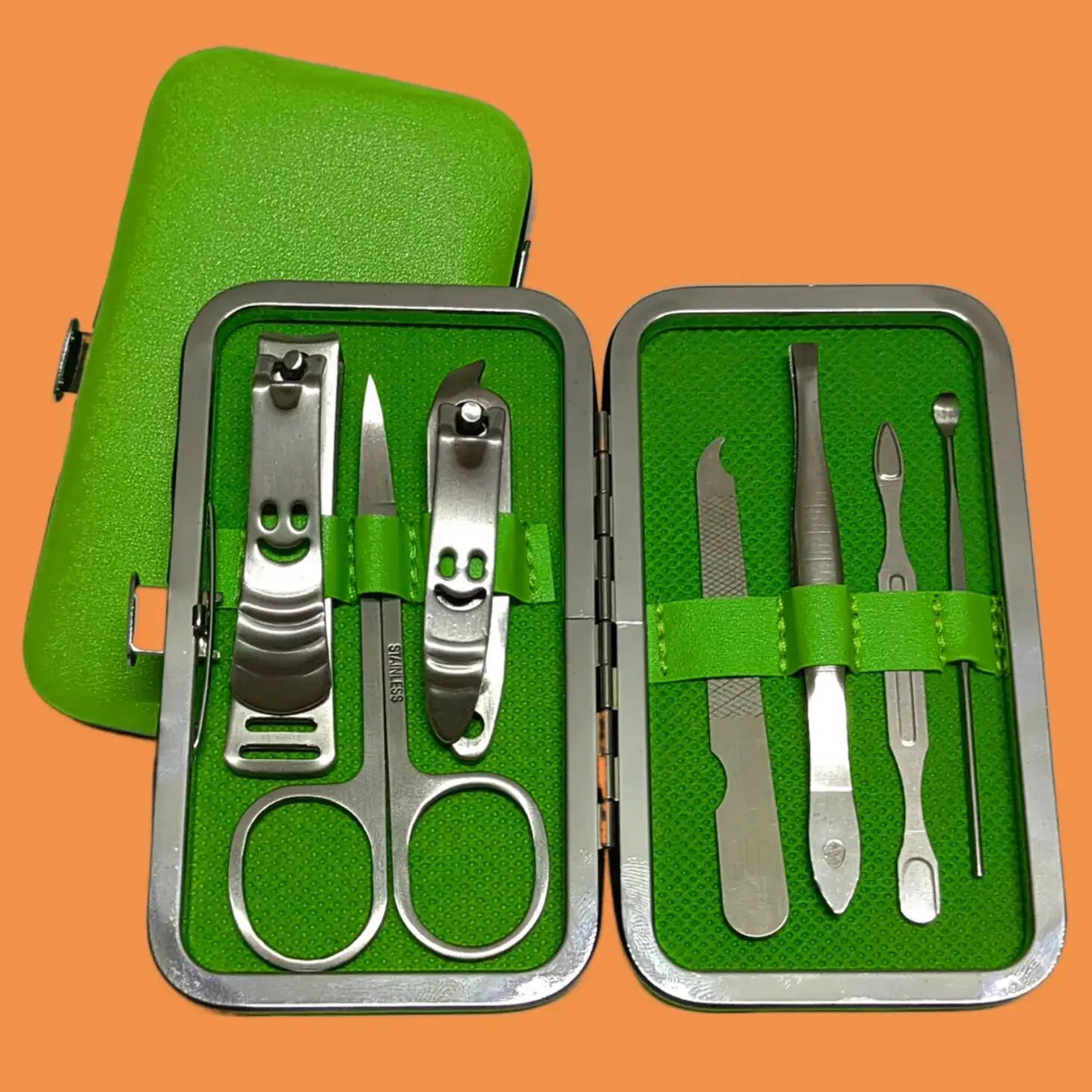 7-Piece Stainless Steel Nail Art & Care Set - Image 38