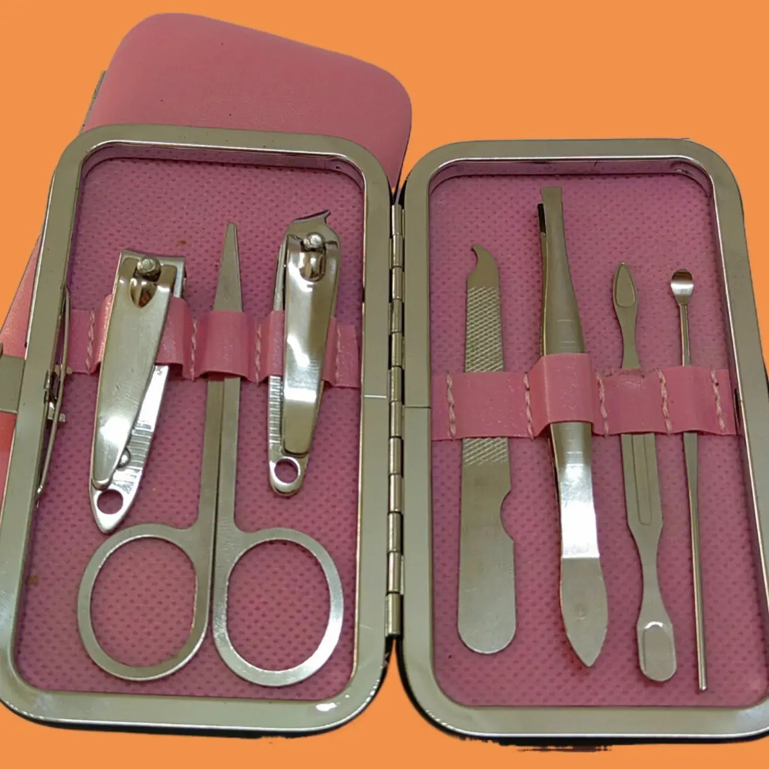 7-Piece Stainless Steel Nail Art & Care Set - Image 4