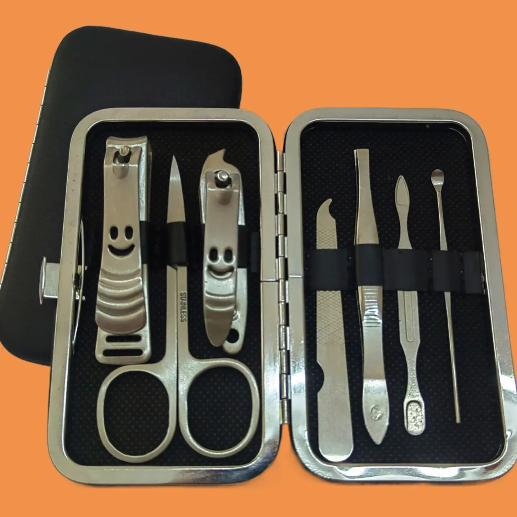 7-Piece Stainless Steel Nail Art & Care Set - Image 40