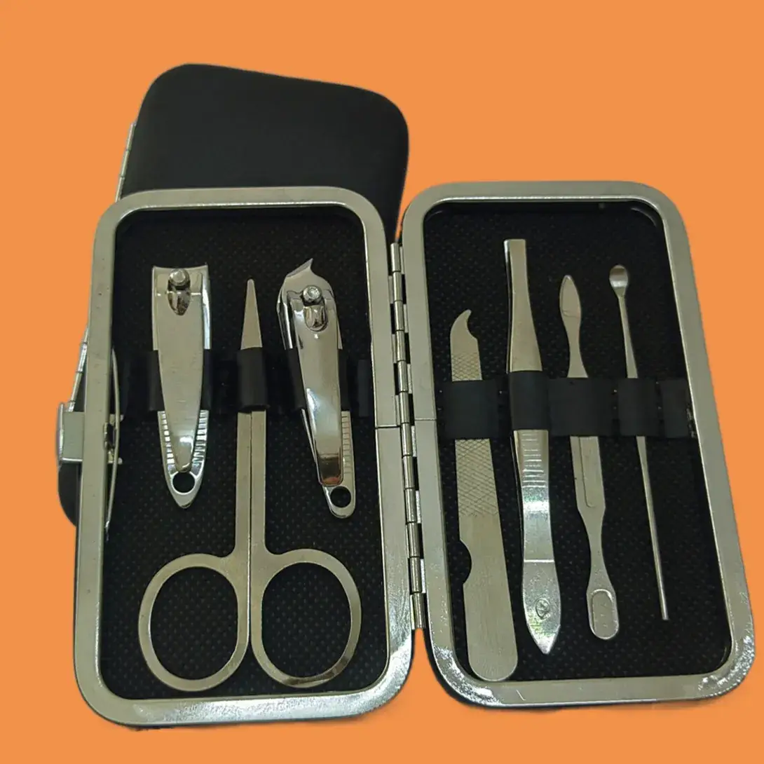 7-Piece Stainless Steel Nail Art & Care Set - Image 5