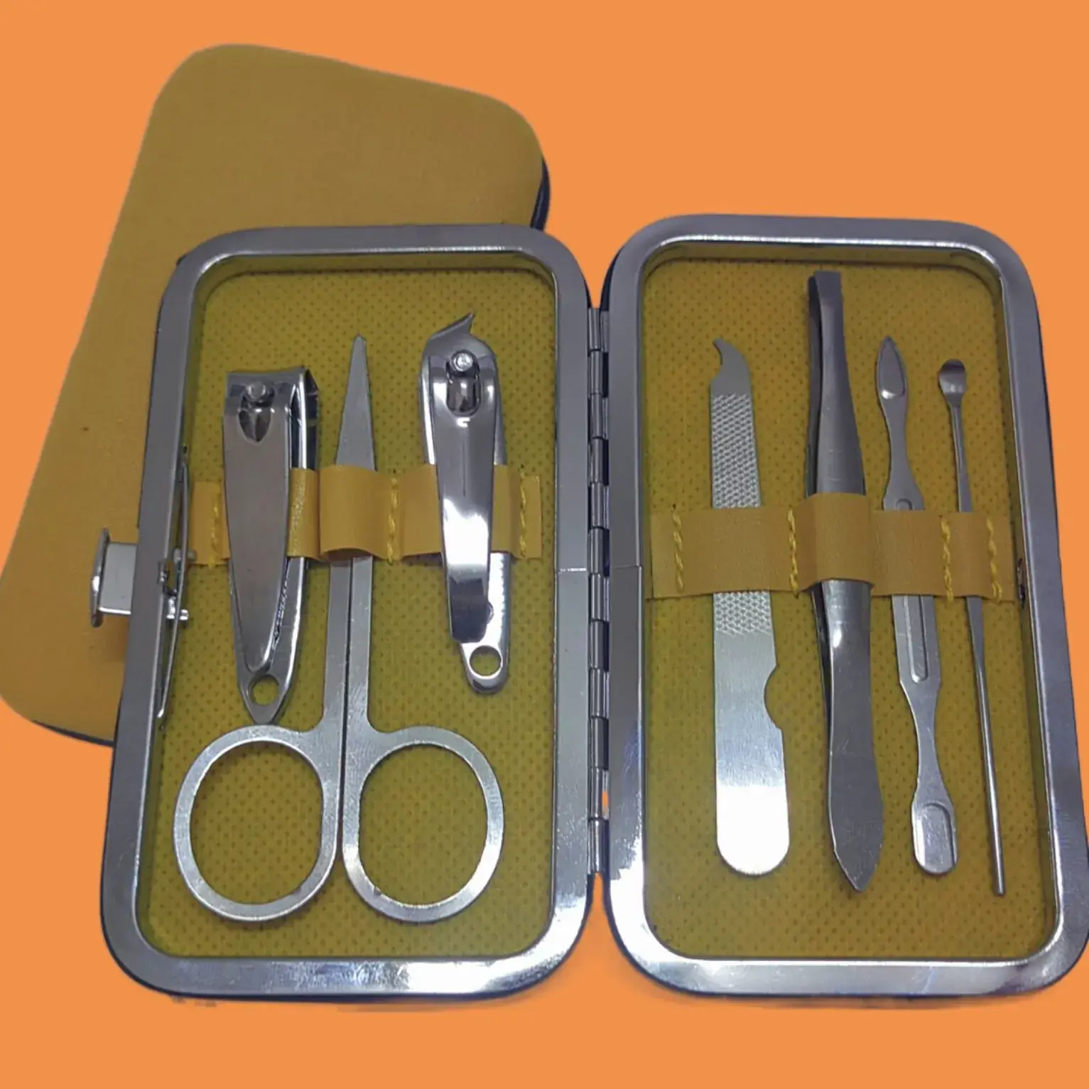 7-Piece Stainless Steel Nail Art & Care Set - Image 6