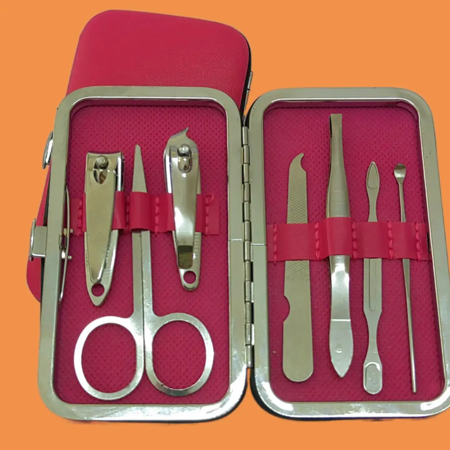7-Piece Stainless Steel Nail Art & Care Set - Image 8