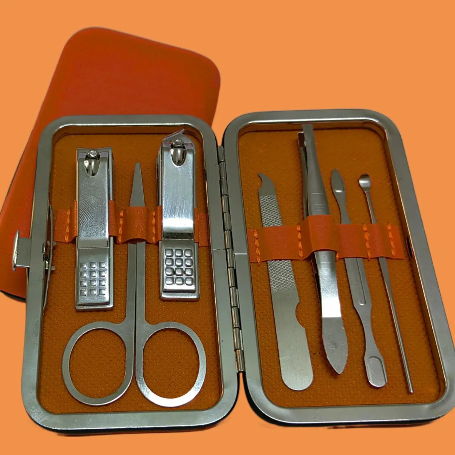 7-Piece Stainless Steel Nail Art & Care Set - Image 9
