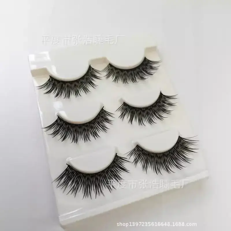 5 Pairs Thick Natural False Eyelashes Acrylic - Image 5