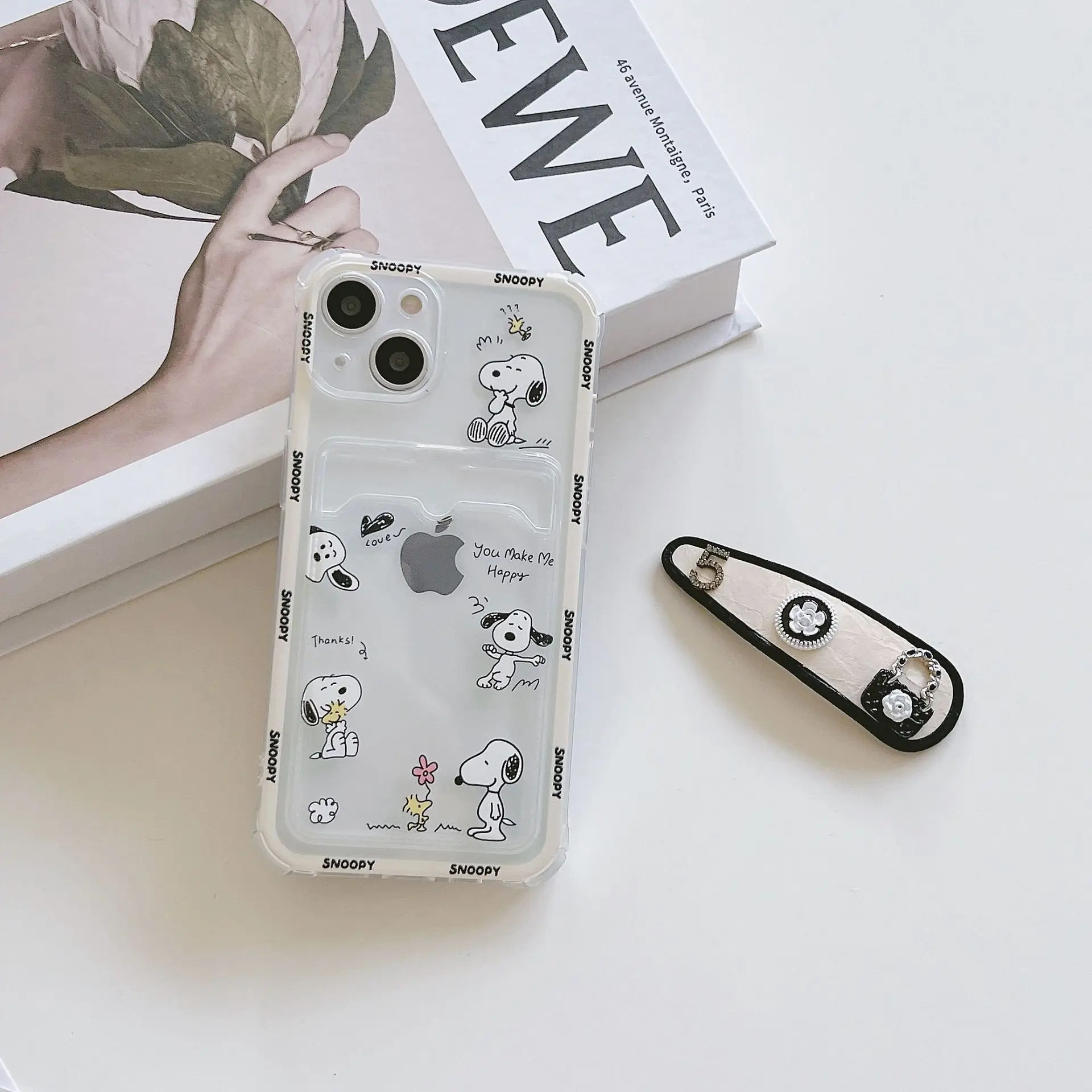 Apple iPhone 16 Pro 14 Set Cartoon Embossed Phone Case - Image 4