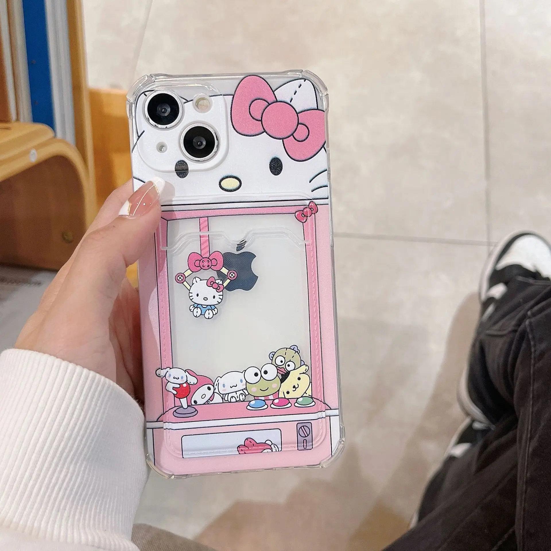 Apple iPhone 16 Pro 14 Set Cartoon Embossed Phone Case - Image 6