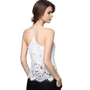 Lace V-Back Camisole Vest Women Summer Slim Fit — feature 2