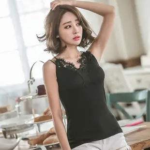 Lace V-Back Camisole Vest Women Summer Slim Fit — feature 7