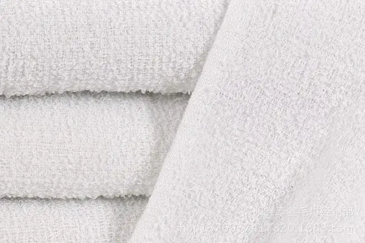White Cotton Bath Towels 60g 21 Hotel Use — feature 10