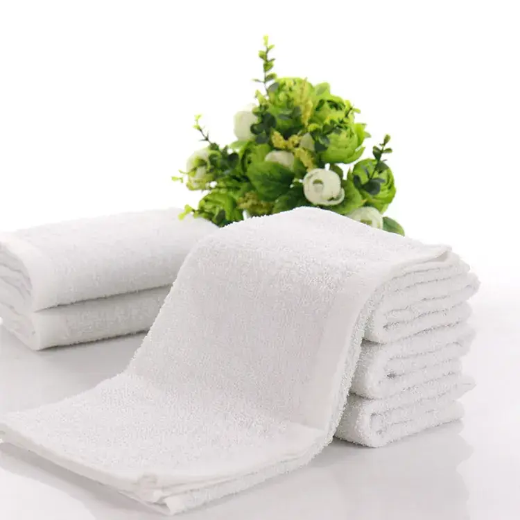 White Cotton Bath Towels 60g 21 Hotel Use — feature 11