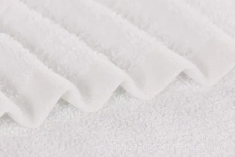 White Cotton Bath Towels 60g 21 Hotel Use — feature 9