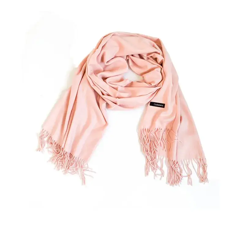 Women Wool Blend Scarf Mint Tassel Winter Warm - Image 21