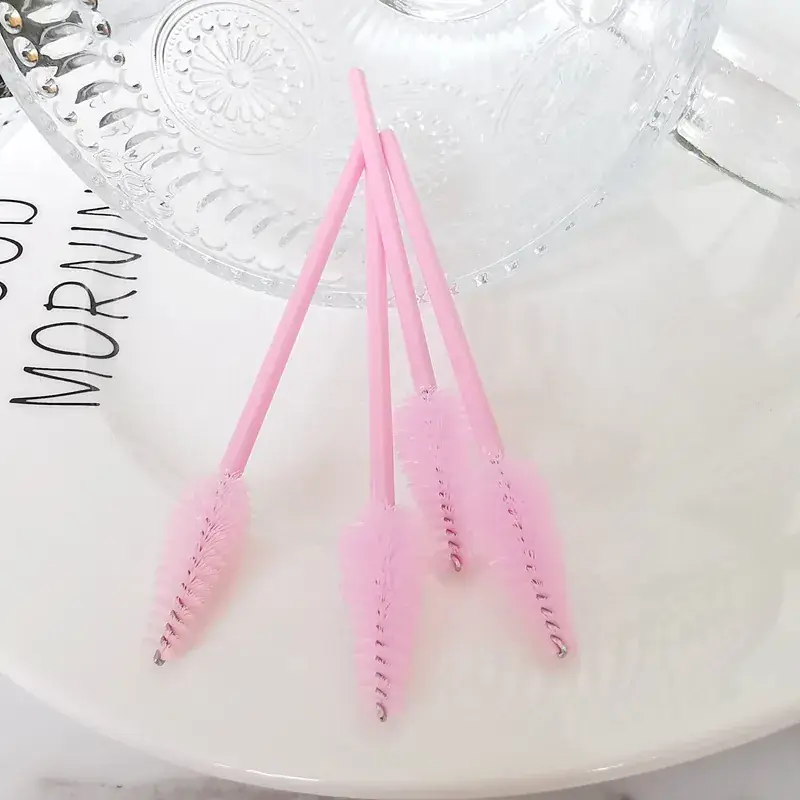 Disposable Eyelash Brush Colorful Chubby Brush