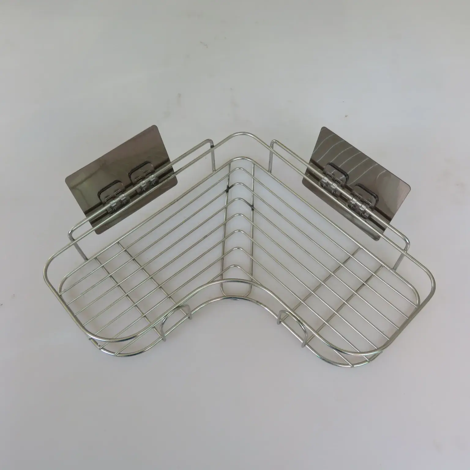 Stainless Steel Corner Rack for Kitchen or Office - Image 3