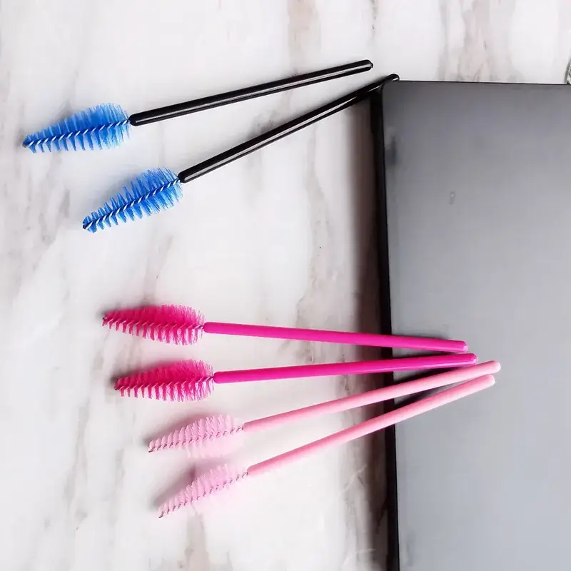 Disposable Eyelash Brush Yellow Spiral Brush - Image 10