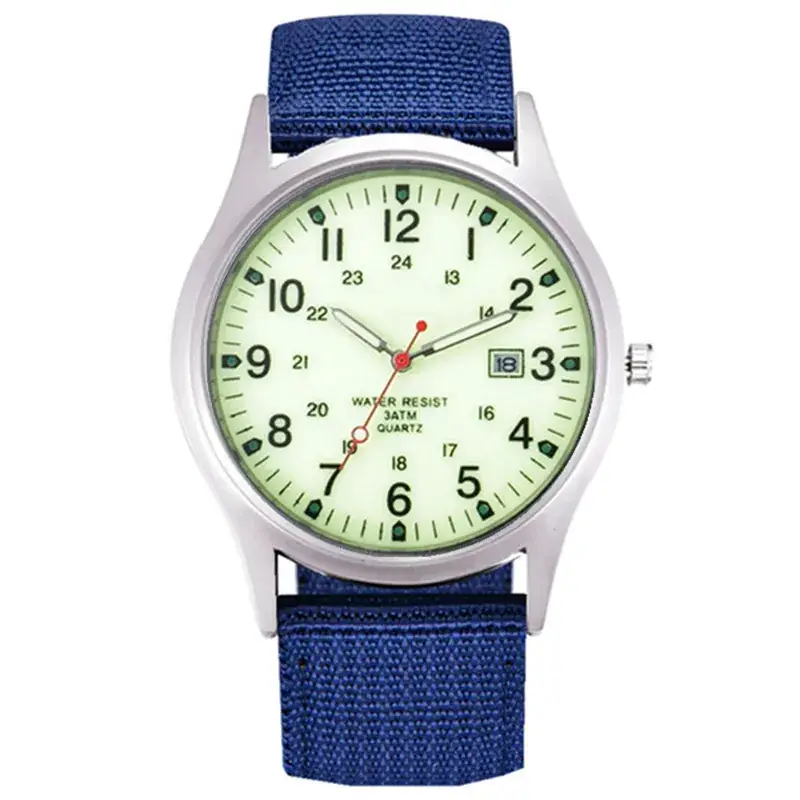 Blue with fluorescent color surface