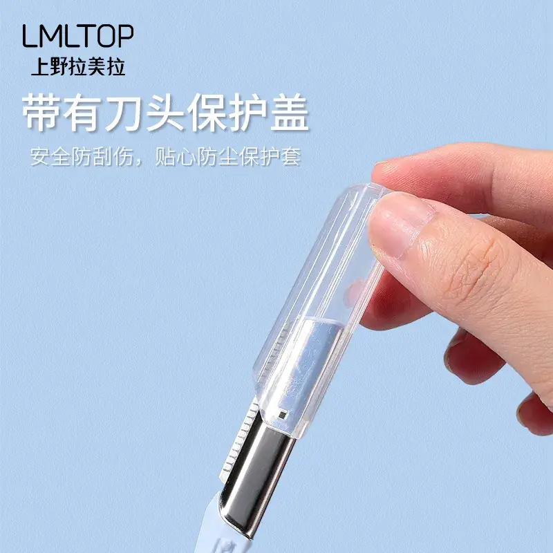 Stainless Steel Eyebrow Razors for Beauty Salons - Image 3