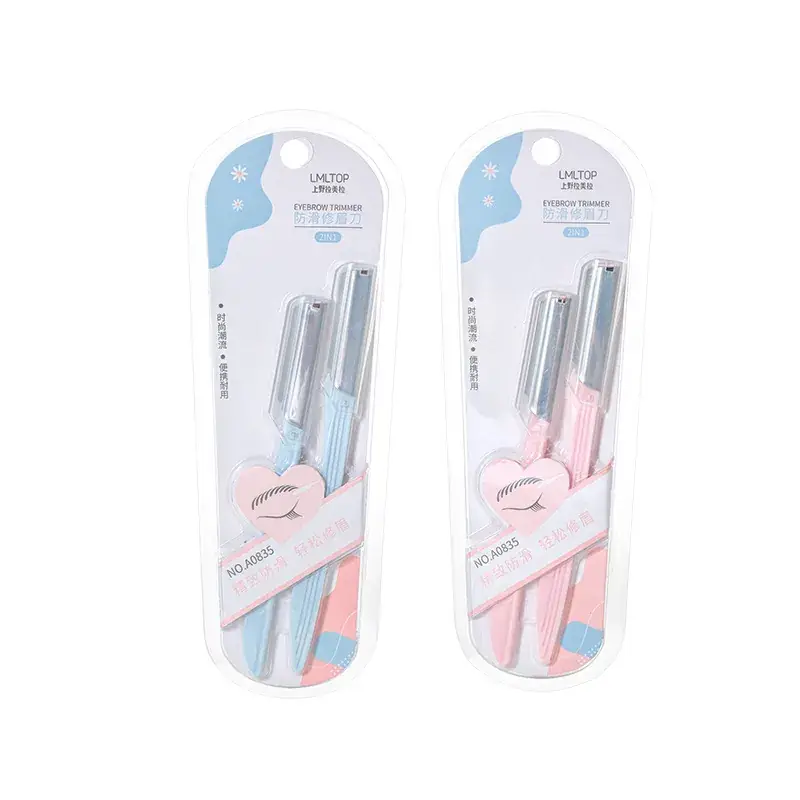 Stainless Steel Eyebrow Razors for Beauty Salons - Image 5