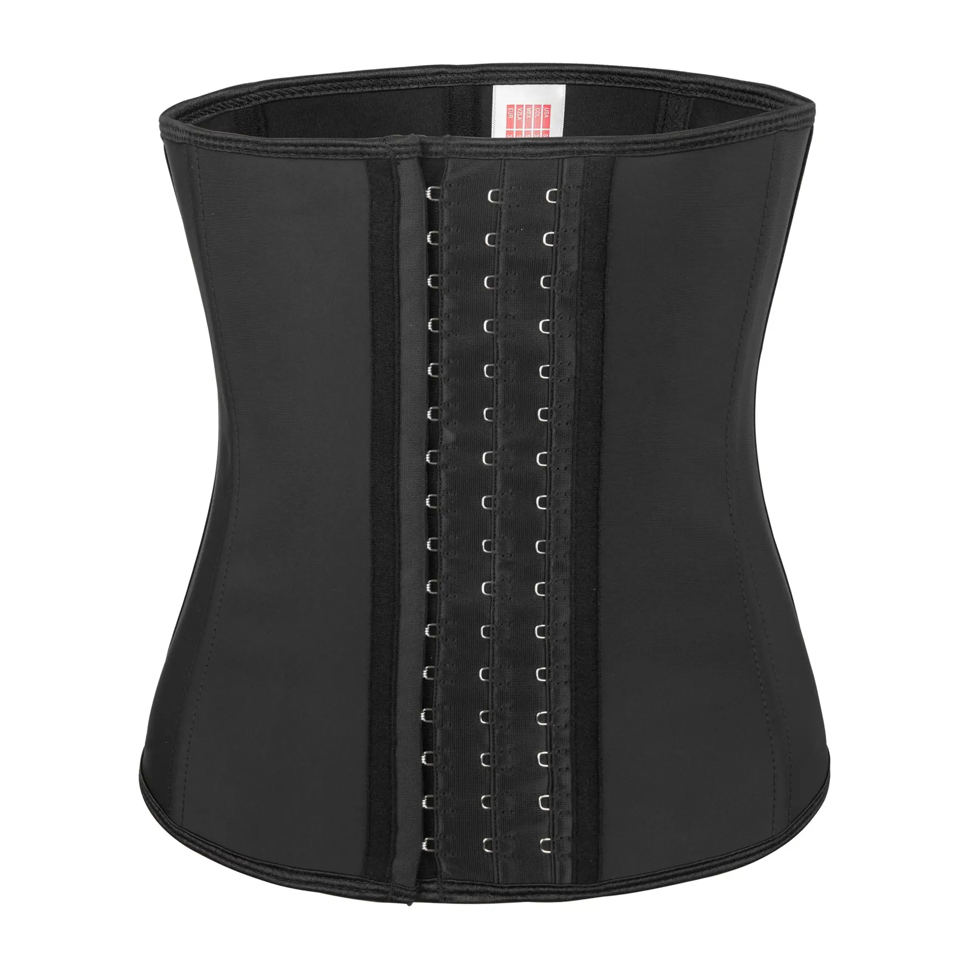 Women's 9-Bones European American Latex Corset Waist Belt Shaping — feature 13