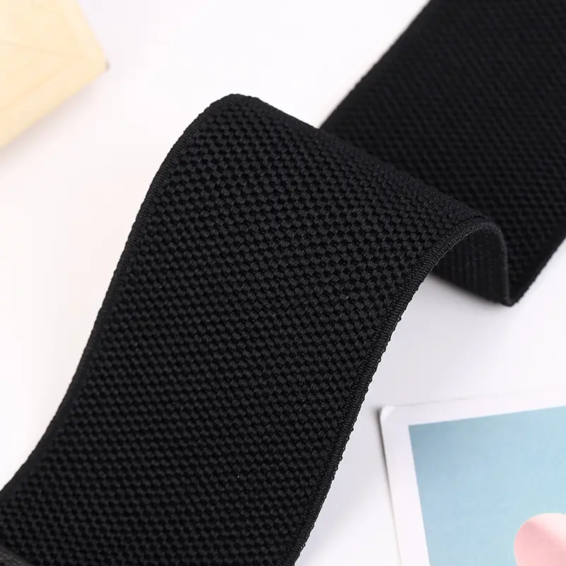 Fashionable Gold Striped Waist Belt for Women - Image 6