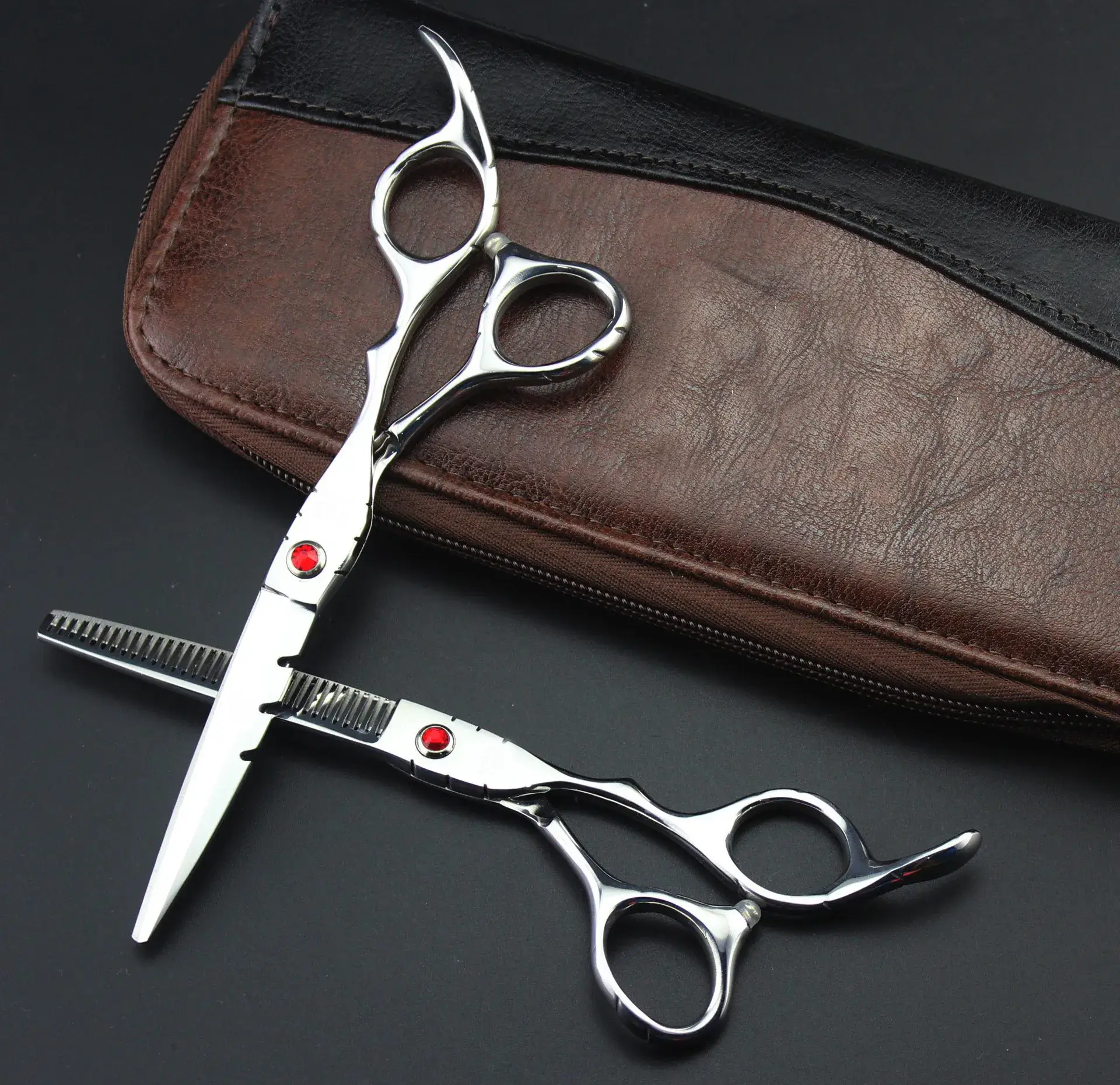 Ji Hairdressing Scissors Set for Men Women
