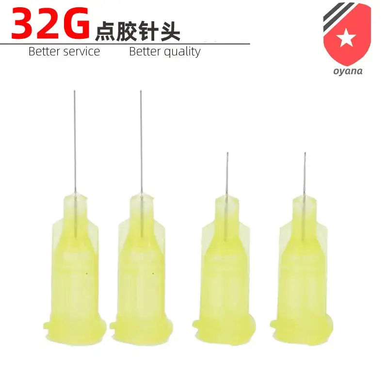 Cyan Dispensing Needles 30g Two Types Length - Image 3