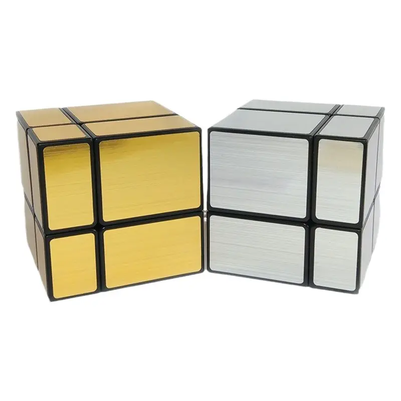 Holy Hand Mirror Golden Rubik's Cube Mirror Brushed 2Nd Order