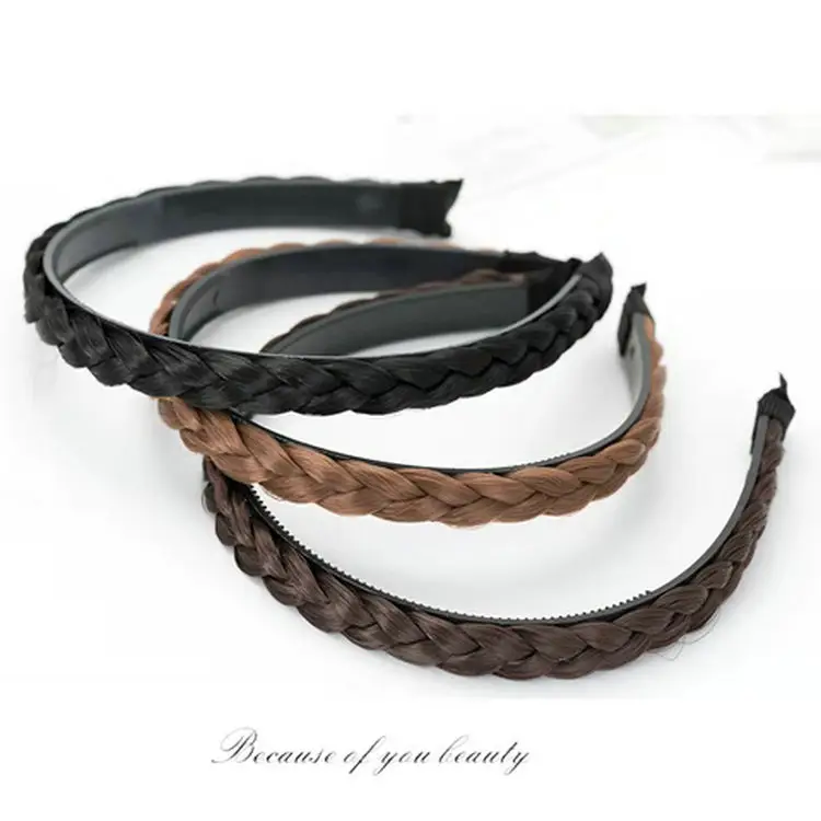 Korean Braided Hairband 3 Color Wholesale - Image 5